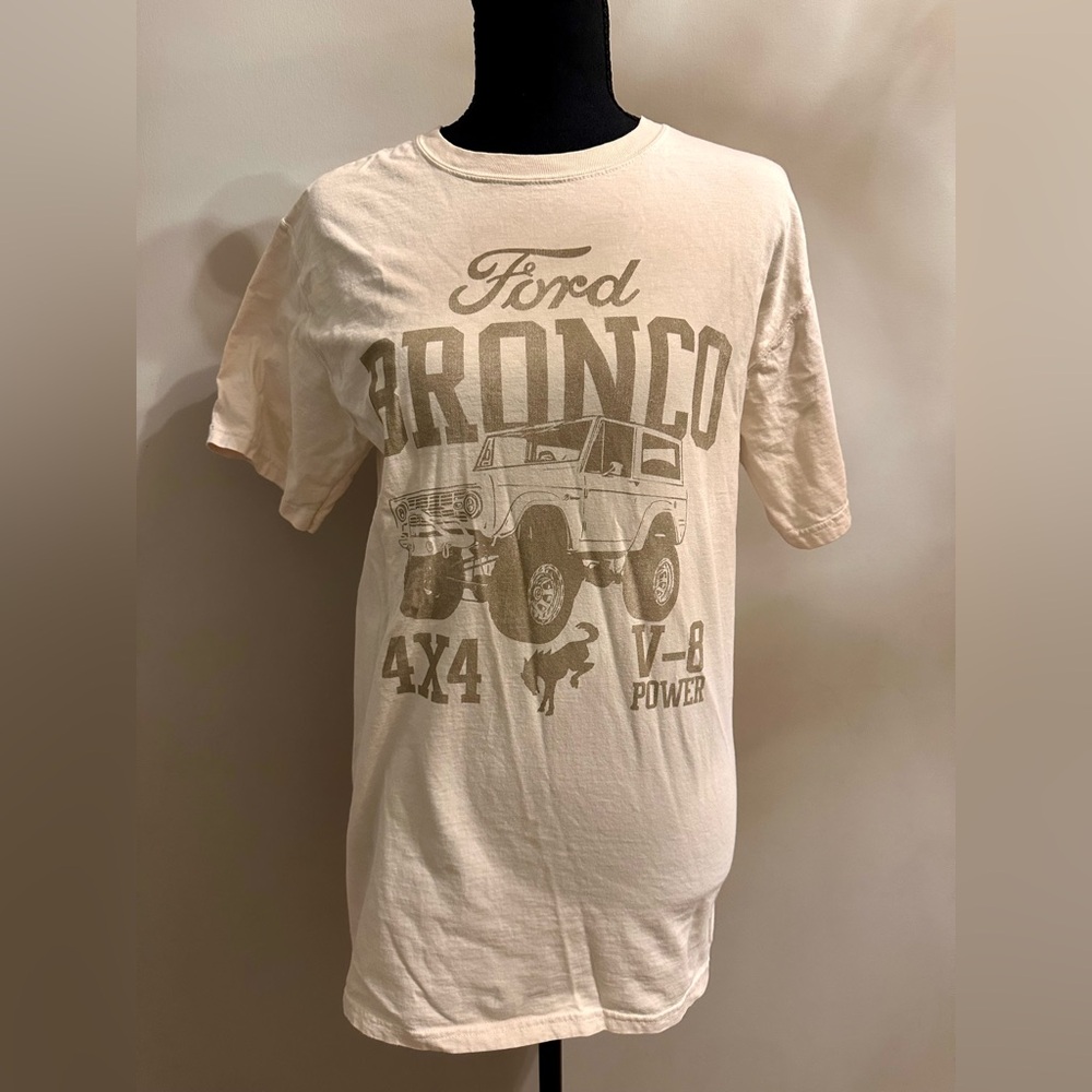 Ford Bronco Beige Graphic Tee